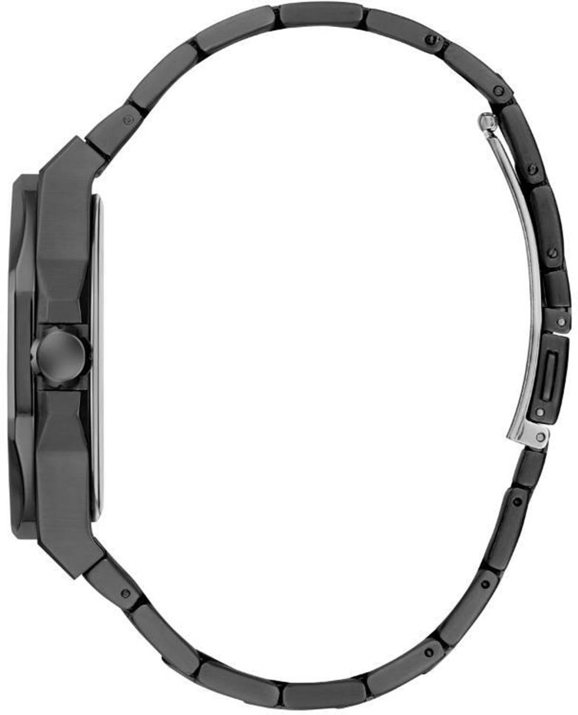 Guess GW0573G3 | Gd Emperor Men Quartz Black Dial Analog Stainless Steel.