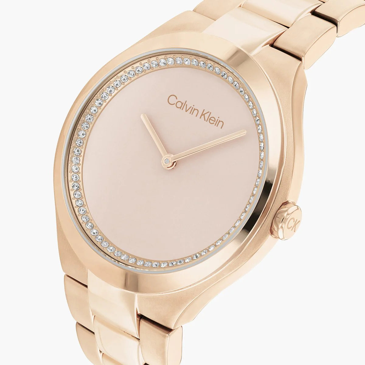 Calvin Klein 25200368 | Admire Women Quartz Gold Dial Analog Stainless Steel Watch