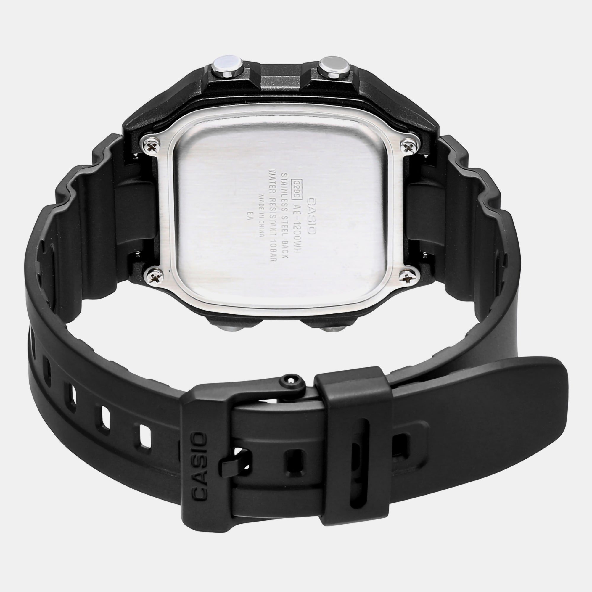 Youth Unisex Quartz Black Dial Digital Resin Watch D098