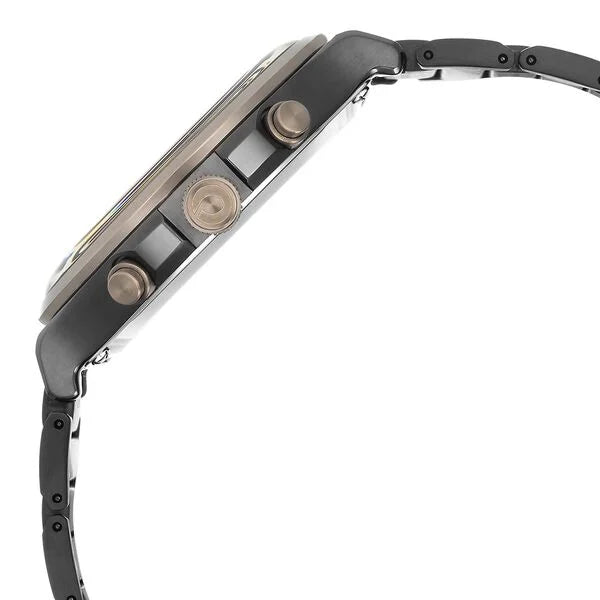 Titan 1883KM01 | Titan Quartet Grey Dial Analog with Day and Date Stainless Steel Strap watch for Men