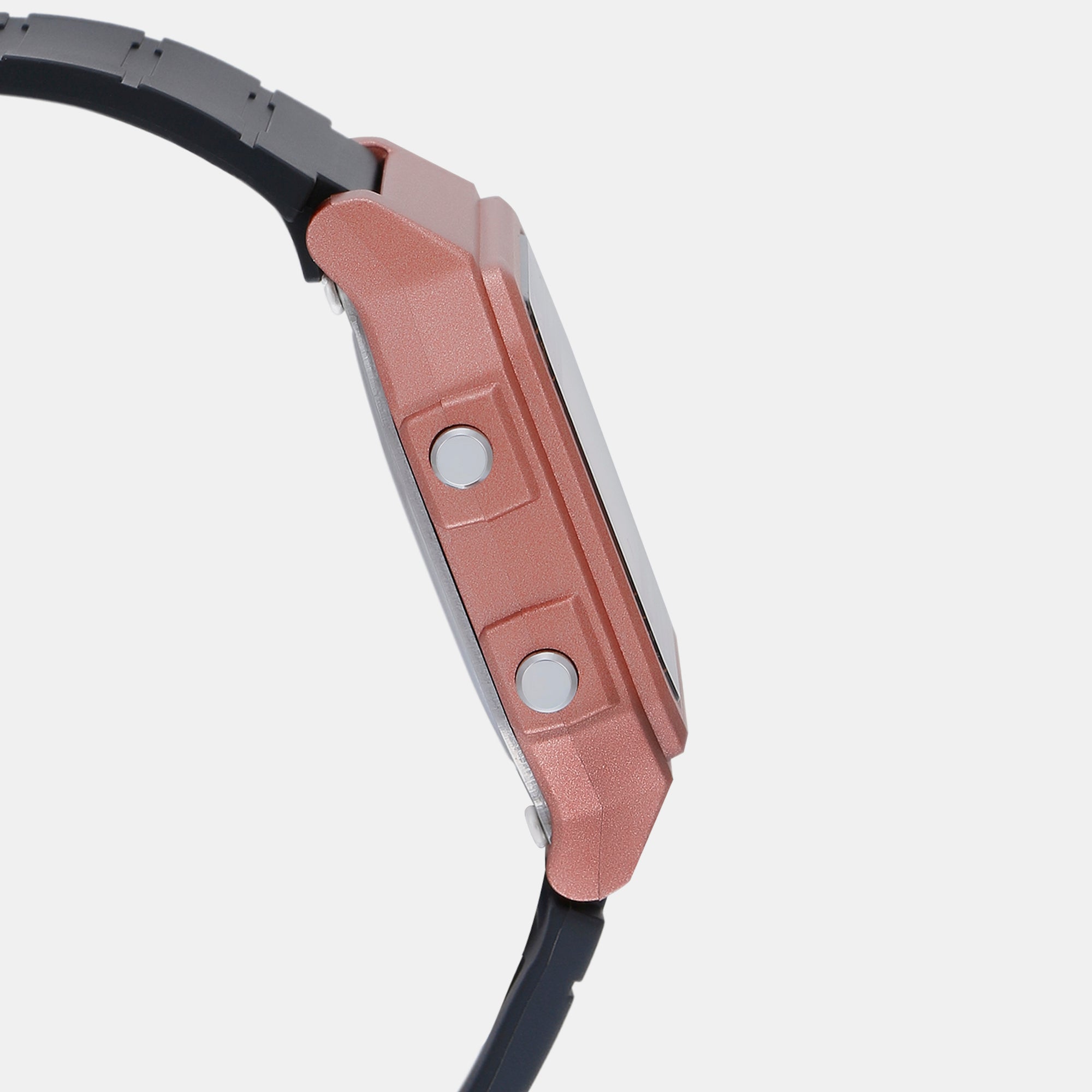 Youth Unisex Quartz Rose Gold Dial Digital Resin Watch I113