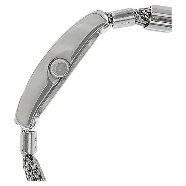 Fastrack NK2049SM09 | Fastrack Quartz Analog Silver Dial Stainless Steel Strap Watch for Girls