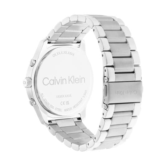 Calvin Klein 25200208 | Sport Men Quartz Blue Dial Chronograph Stainless Steel Watch