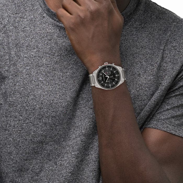 Calvin Klein 25200267 | Ck Force Men Quartz Black Dial Chronograph Stainless Steel
