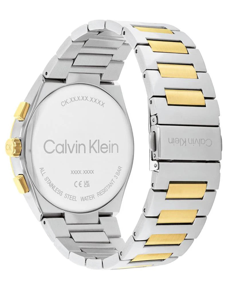 Calvin Klein 25200442 | Distinguish Men Quartz Brown Dial Multi-Function Stainless Steel Watch