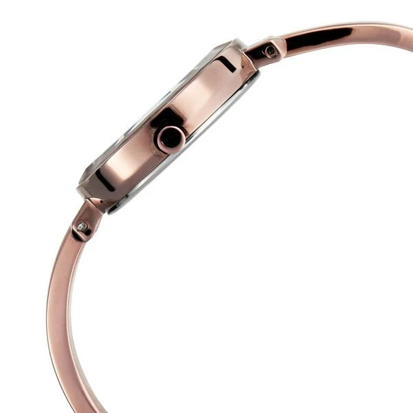 Titan 2575QM02 | Titan Quartz Analog Brown Dial Metal Strap Watch for Women