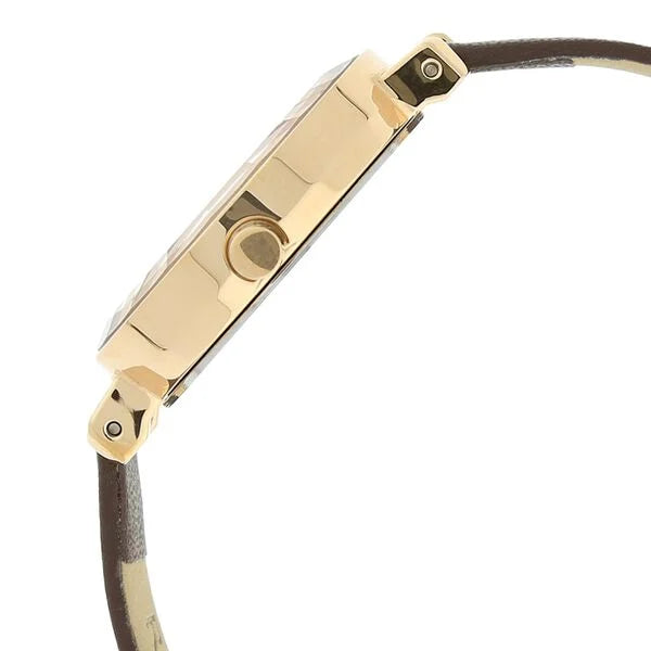 Titan 2575WL01 | Titan Raga Viva Rose Gold Dial Women Watch With Leather Strap