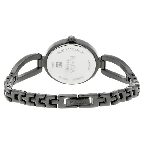 Titan 2579QM01 | Titan Raga Viva Anthracite Dial Women Watch With Metal Strap