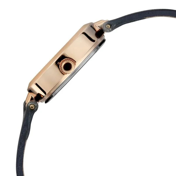 Titan 2598WL01 | Titan Quartz Analog Rose Gold Dial Leather Strap Watch for Women