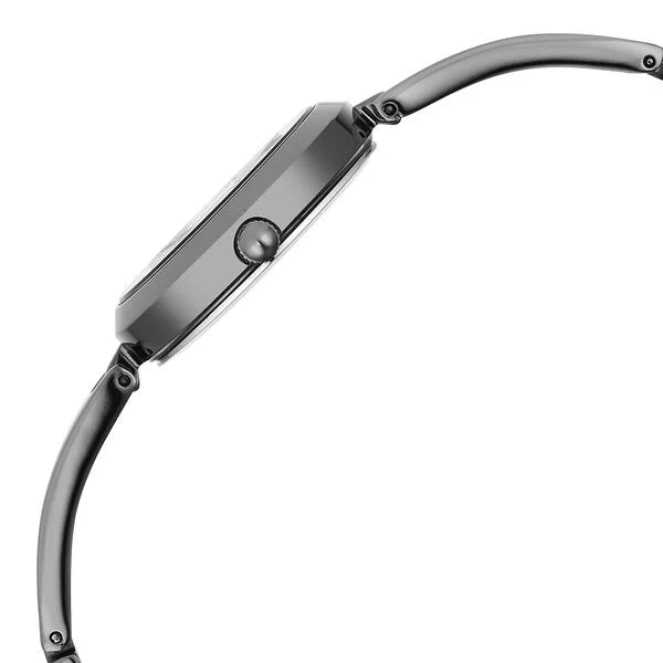 Titan 2606QM04 | Titan Raga Viva Quartz Analog Black Dial Grey Metal Strap Watch for Women
