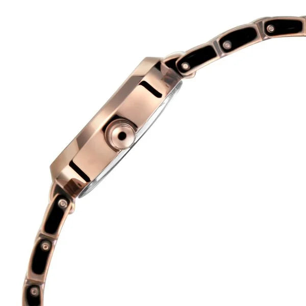 Titan 2620QM01 | Titan Raga Viva Brown Dial Analog with Day and Date Metal Strap Watch for Women