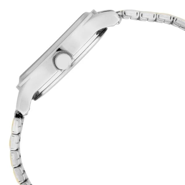 Titan 2638BM01 | Titan Quartz Analog with Date Silver Dial Metal Strap Watch for Women