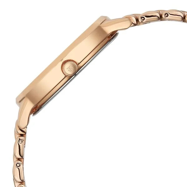 Titan 2648WM10 | Titan Neo Quartz Analog Grey Dial Rose Gold Metal Strap Watch For Women