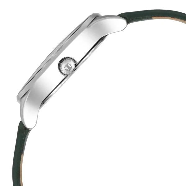 Titan 2649SL01 | Titan Workwear Silver Dial Women Watch With Leather Strap
