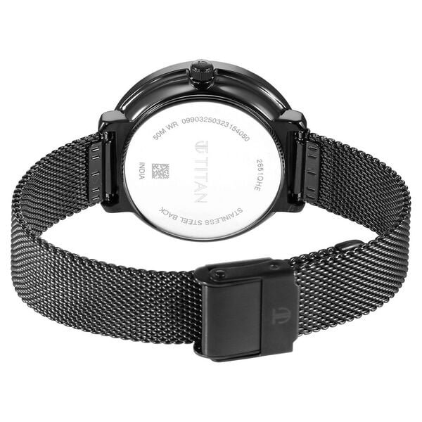 Titan 2651QM04 | Titan Workwear Mother Of Pearl Dial Stainless Steel Strap Watch for Women