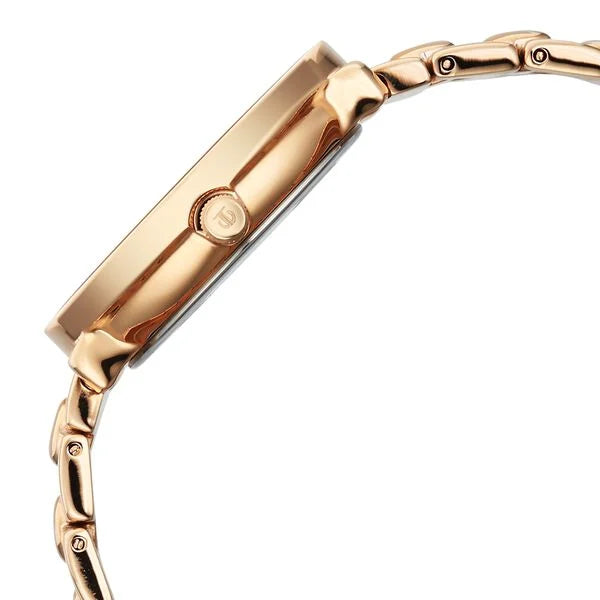 Titan 2651WM11 | Titan Workwear Quartz Analog Grey Dial Rose Gold Colour Metal Strap Watch For Women