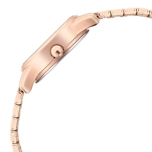 Titan 2656WM01 | Titan Women's Lagan Watch: Rose Gold Accents & Refined Elegance - 25 mm Dial Size - Small Dial