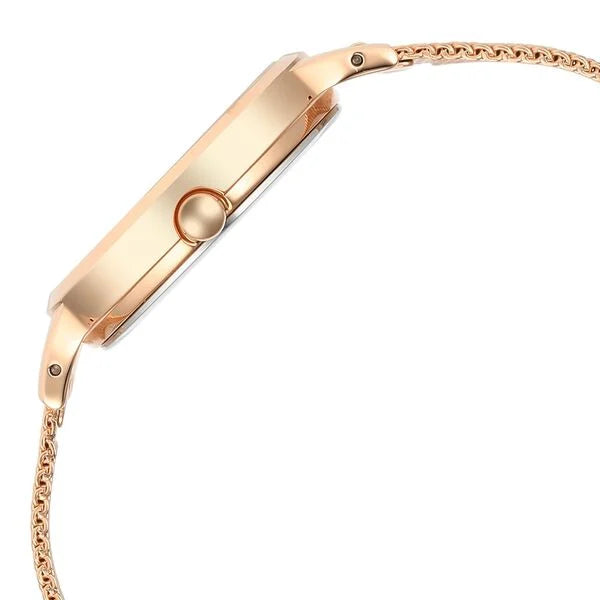 Titan 2666WM01 | Titan Raga Power Pearls Quartz Analog Mother of Pearl Dial Rose Gold Metal Strap Watch For Women