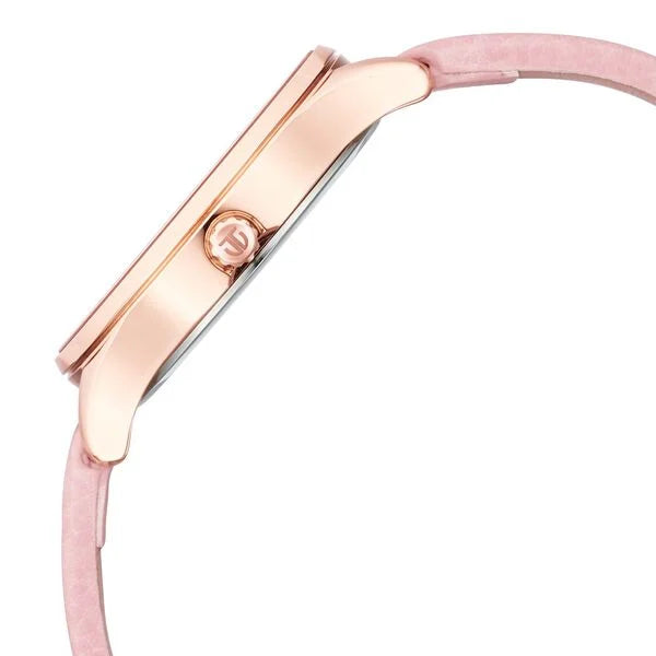 Titan 2670WL02 | Titan Pastel Dreams Pink Mother of Pearl Dial Analog Leather Strap Watch for Women
