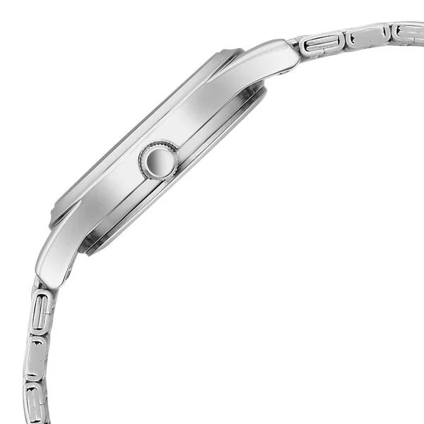 Titan 2679SM02 | Titan Karishma Quartz Analog Black Dial Silver Stainless Steel Strap Watch For Women