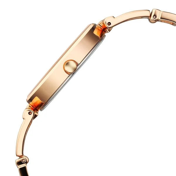 Titan 2747WM01 | Titan Raga Ascend Quartz Analog Rose Gold Dial With Rose Gold Color Metal Strap Watch For Women