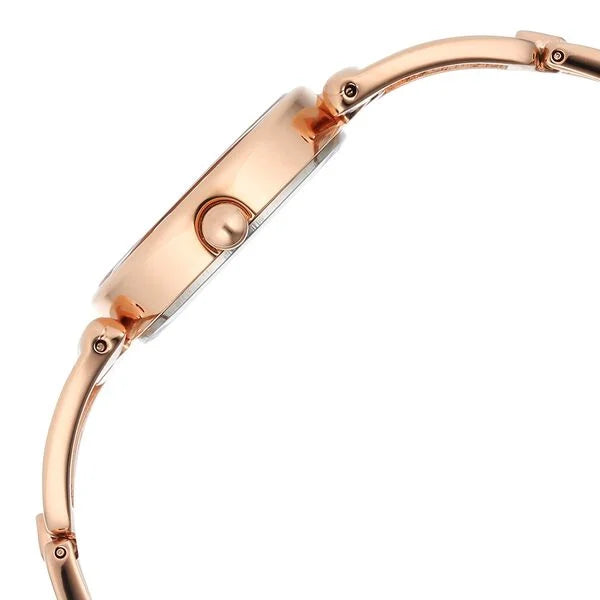Titan 2748WM01 | Titan Raga Ascend Quartz Analog Brown Dial With Rose Gold Color Metal Strap Watch For Women
