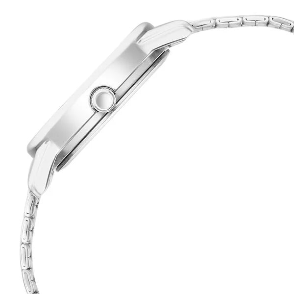 Titan 2760SM02 | Titan Karishma Quartz Analog Blue Dial Silver Stainless Steel Strap Watch For Women