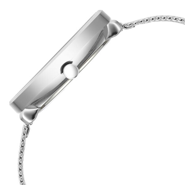 Titan 2763SM01 | Titan Neo Analog with Day and Date Mother Of Pearl Dial Silver Color Stainless Steel Strap Watch For Women