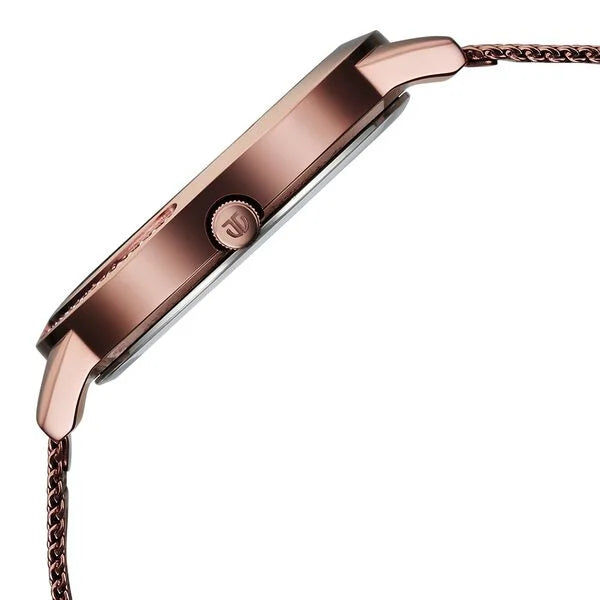 Titan 2764QM01 | Titan Razzle Dazzle Quartz Analog Brown Dial Stainless Steel Mesh Strap Watch For Women
