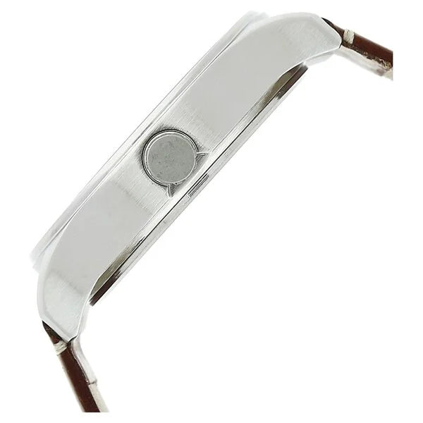 Fastrack 3001SL10 | Fastrack Bare Basics Quartz Analog Beige Dial Leather Strap Watch for Guys