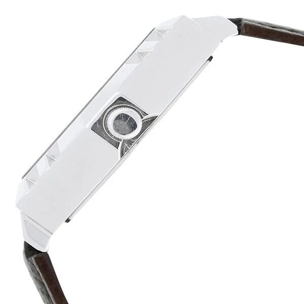 Fastrack 3067SL01 | Fastrack Quartz Analog White Dial Leather Strap Watch for Guys