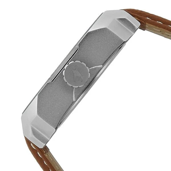 Fastrack NK3083SL01 | Fastrack Commando Quartz Analog White Dial Leather Strap Watch for Guys