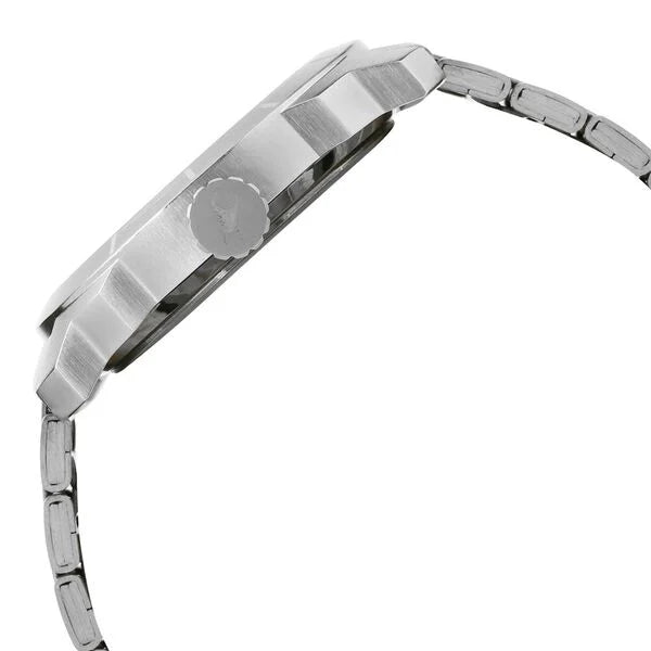 Fastrack 3168SM02 | Fastrack Loopholes Quartz Analog Black Dial Stainless Steel Strap Watch for Guys