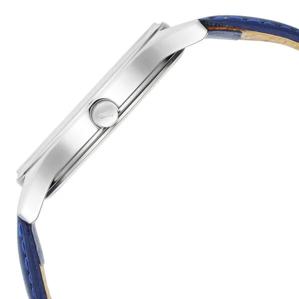 Fastrack NR3290SL01 | Fastrack Stunners Quartz Analog Blue Dial Leather Strap Watch for Guys