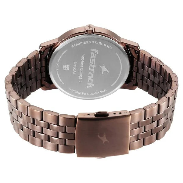 Fastrack 3295QM01 | Fastrack Urban Camo Black Dial Watch for Guys