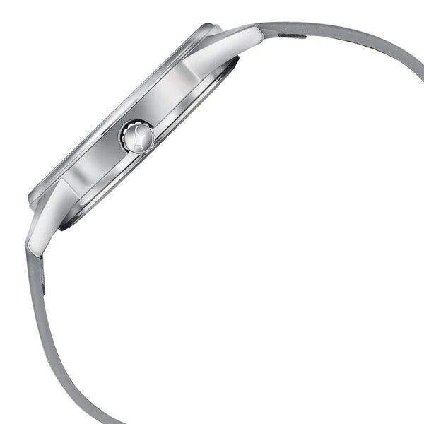 Fastrack 3305SL02 | Fastrack Stunners Quartz Analog Grey Dial Grey Leather Strap Watch For Guys