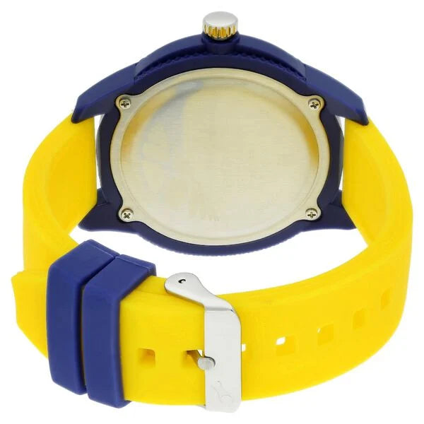 Fastrack 38019PP08J | Fastrack Quartz Analog Yellow Dial Plastic Strap Watch for Unisex