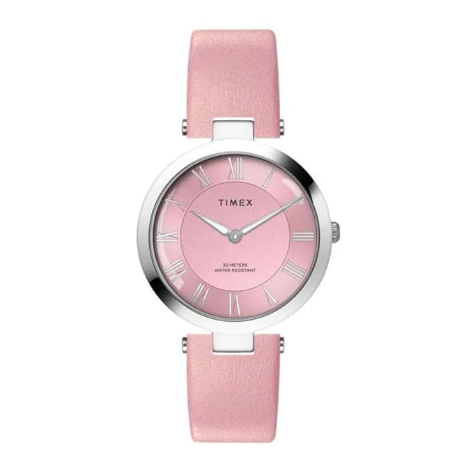 Timex TWEL19208 | Trendline Women Quartz Dial Analog Leather Watch.