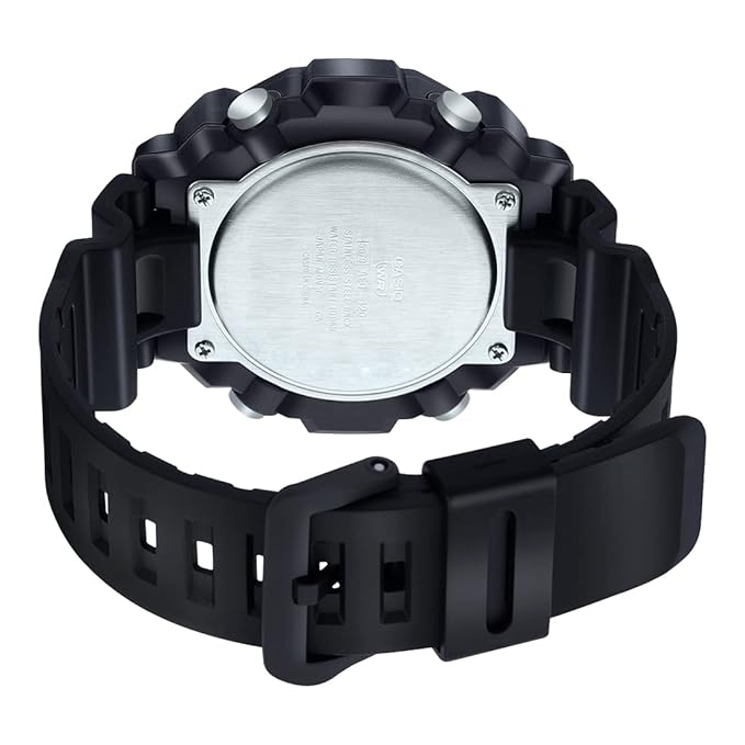 Casio AD264 | Casio Youth Analog-Digital Gold Dial Men AEQ-120W-9AVDF