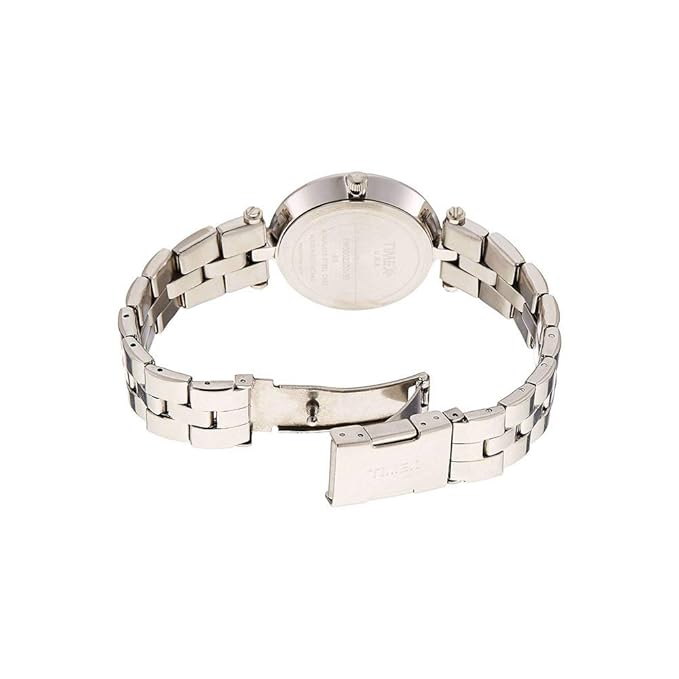 Timex TW000Z202 | TIMEX Analog Silver Dial Women's Watch.