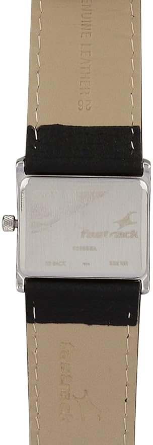 Fastrack 6055SL02 | Fastrack Quartz Analog Yellow Dial Leather Strap Watch for Girls