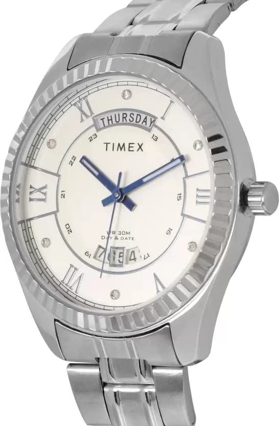 Timex TW0TG6207 | Timex Analog Silver Dial Men's Watch