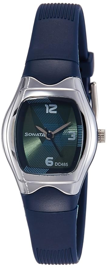 Sonata NJ8989PP02C | Sonata Men Rubber Analogue Green Dial & Digital Grey Dial