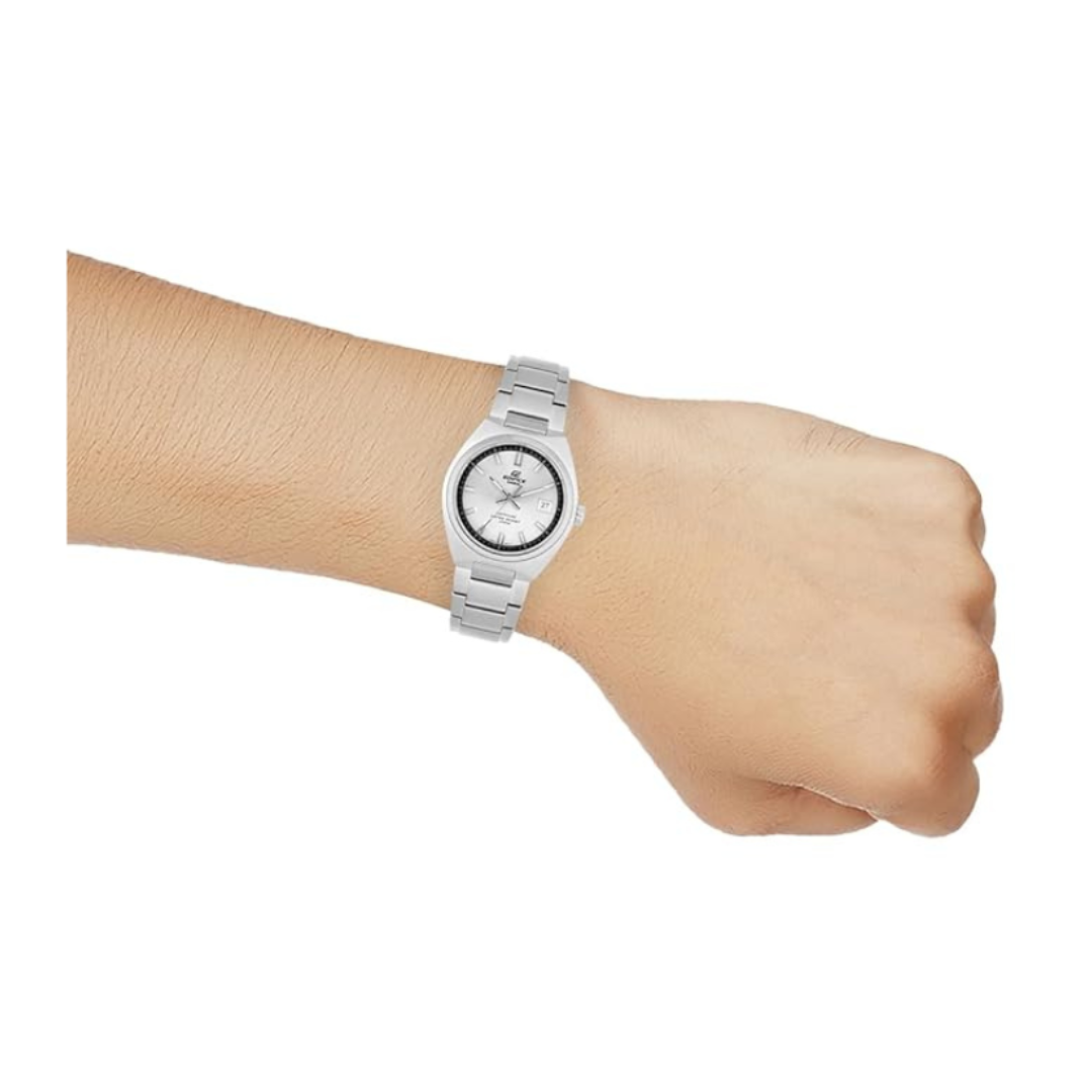 Casio EFB-109D-7AVDF ED654 | Edifice Men Quartz Silver Dial Analog Stainless Steel Watch
