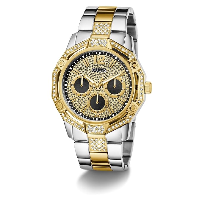 Guess GW0990G4 | Gt Regal Men Quartz Black Dial Analog Stainless Steel