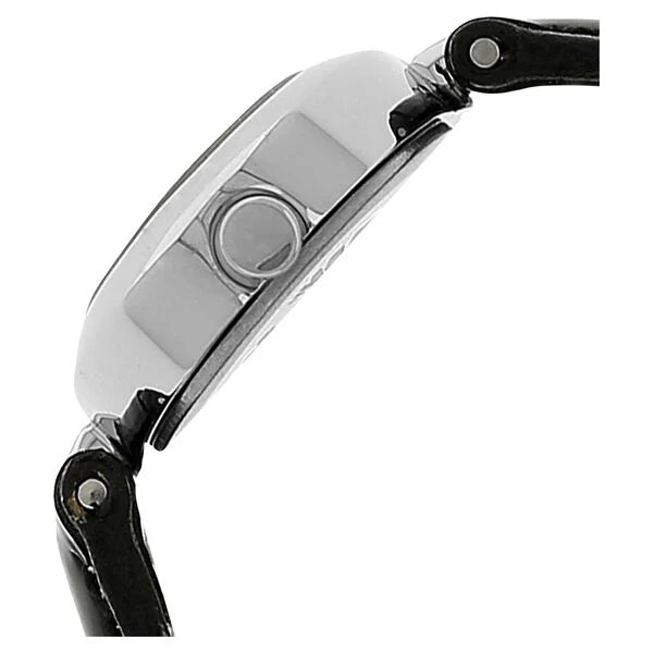 Fastrack NC6024SL01 | Fastrack Quartz Analog Silver Dial Leather Strap Watch for Girls