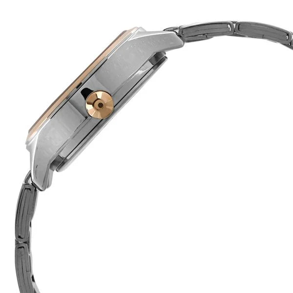 Fastrack NK6132KM01 | Fastrack Quartz Analog White Dial Metal Strap Watch for Girls