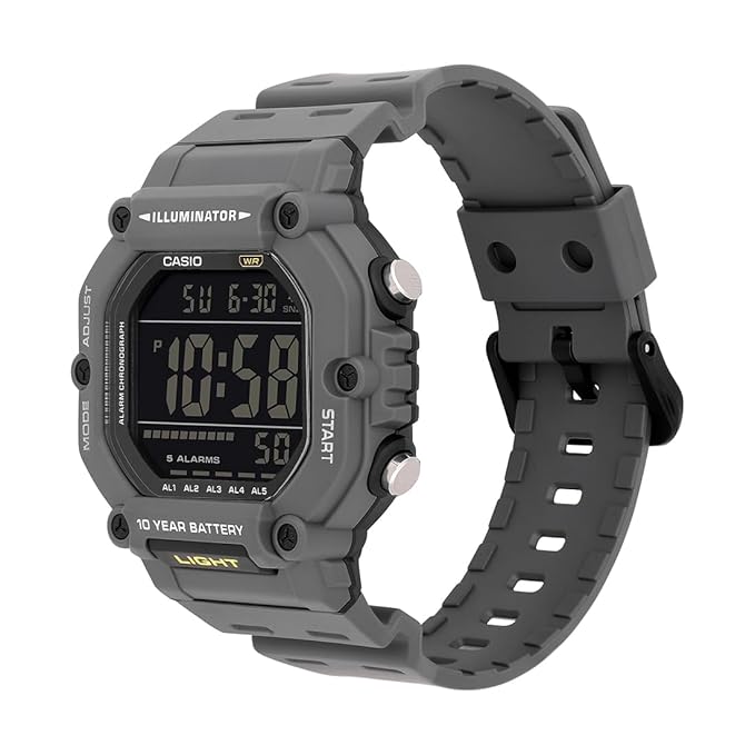 Casio D387 | Casio Youth AE-1600H-8BVDF Digital Grey Dial Men