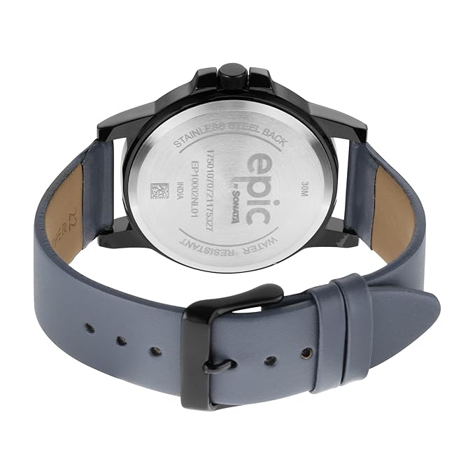 Sonata Epic EP10002NL01 | Sonata Leather Men Epic Gents Analog