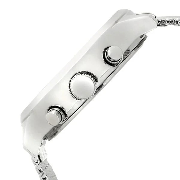 Fastrack 6179SM01 | Fastrack Denim Quartz Multifunction White Dial Stainless Steel Strap Watch for Girls